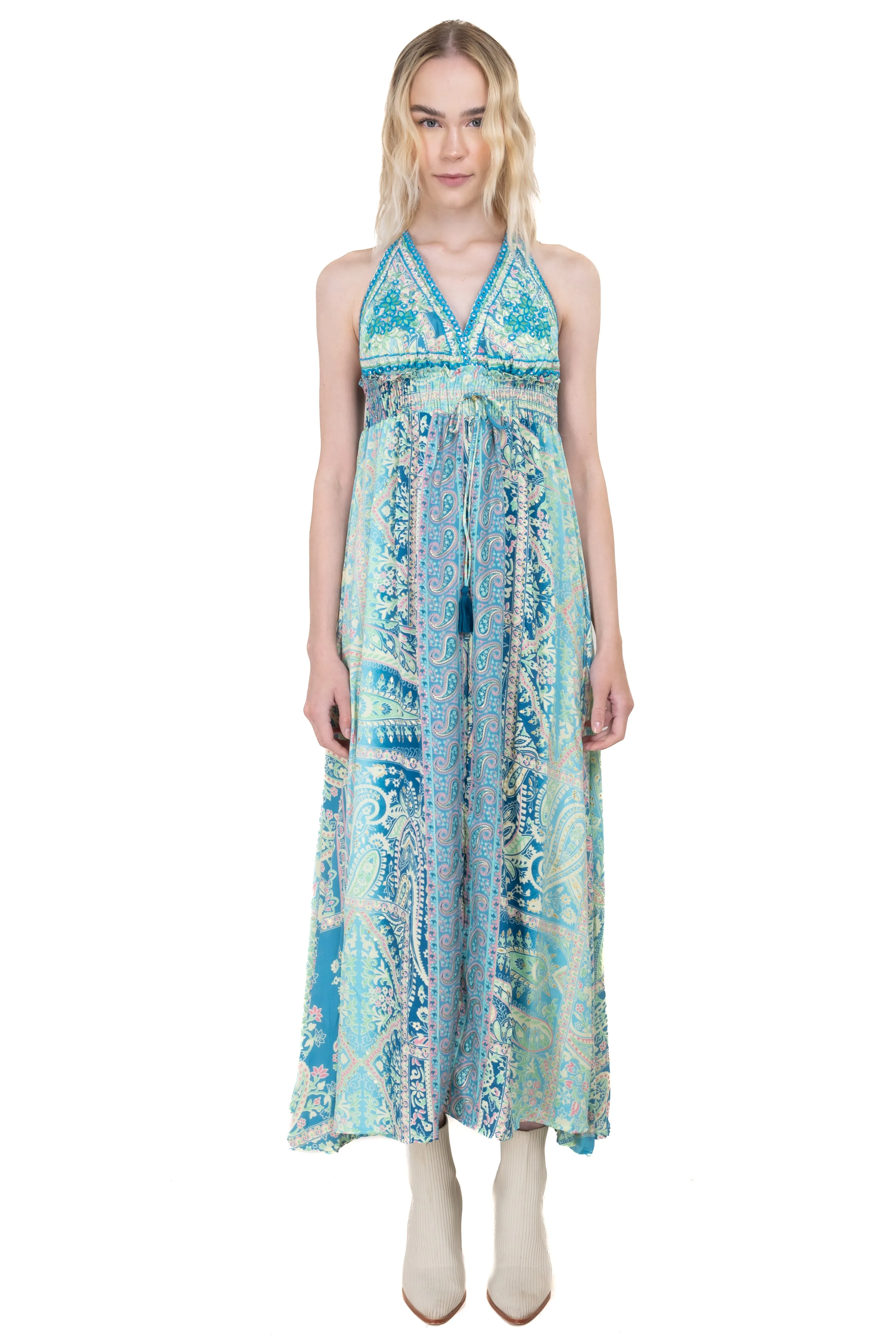 Vestido maxi estampado paisley sold by Shasa product image thumbnail 2