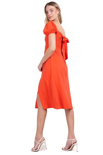 Vestido Midi Cinta Trasera sold by Shasa