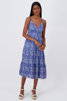 Vestido maxi bordado sold by Shasa