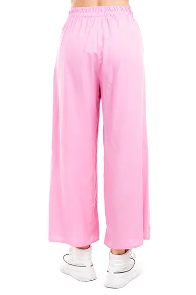 Pantalón Wide Leg Cintura Alta Fruncida sold by Shasa product image thumbnail 4