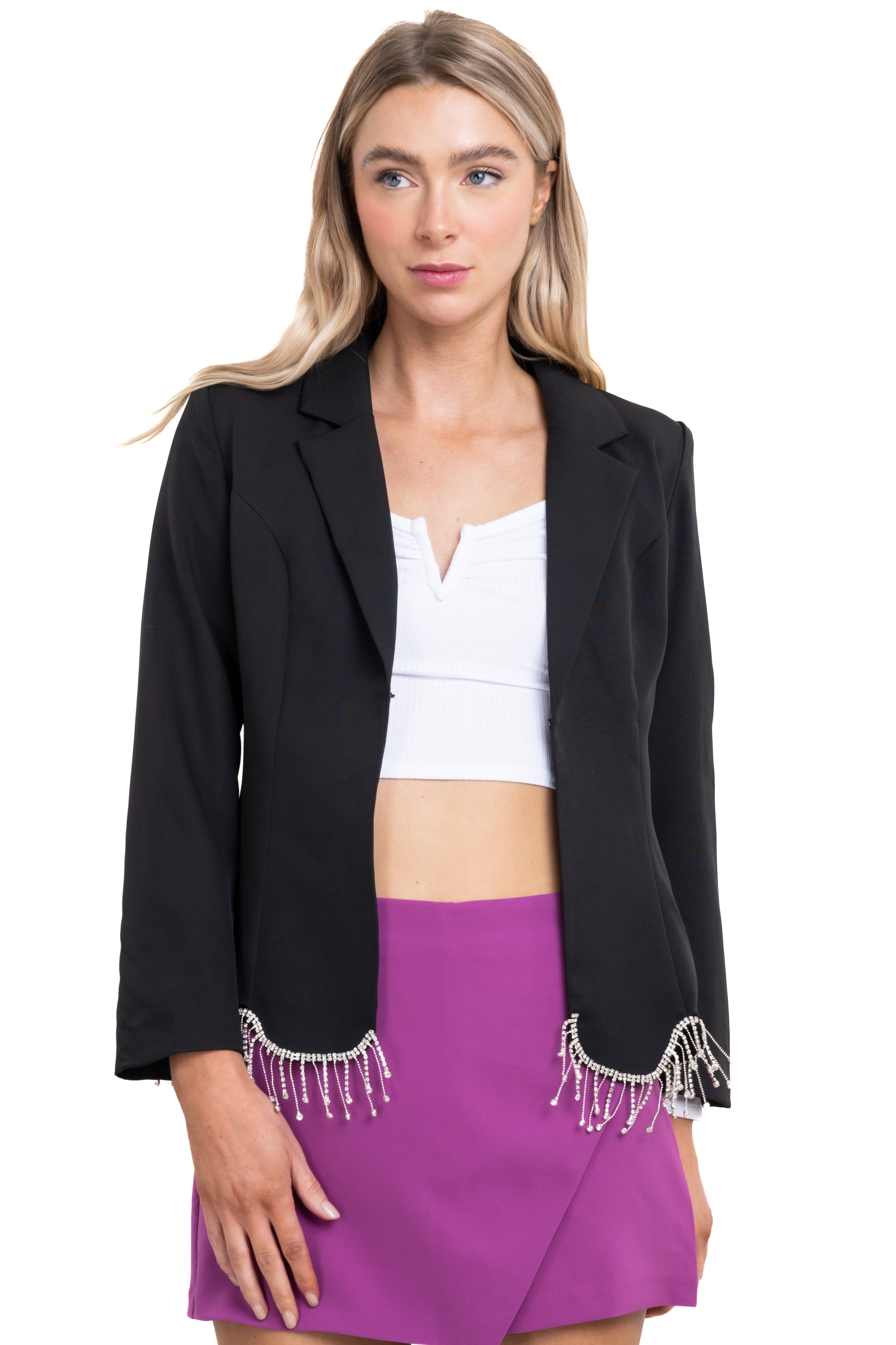 Saco liso fleco brillos sold by Shasa product image thumbnail 2