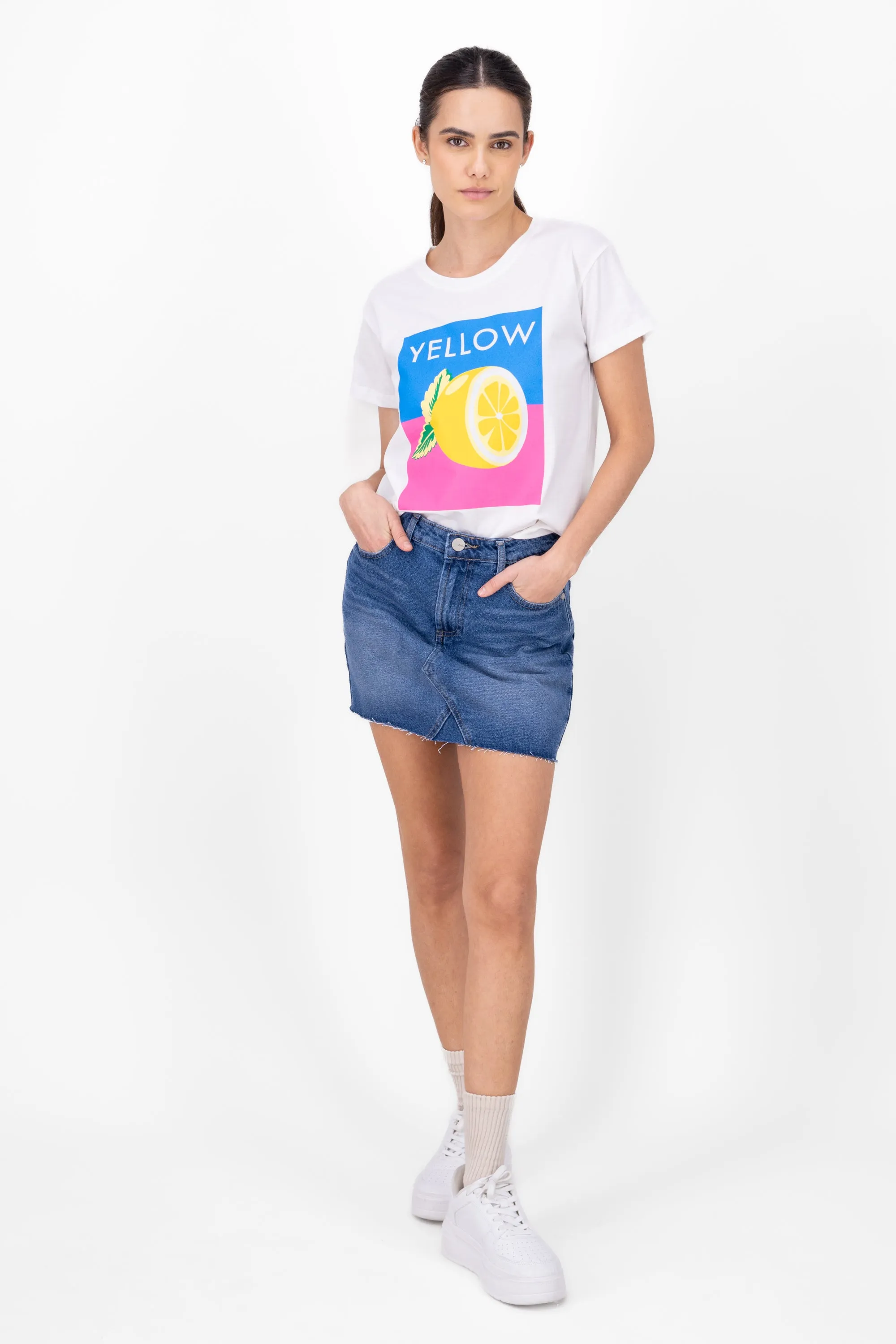 Mini falda tubo con corte sold by Shasa product image thumbnail 2