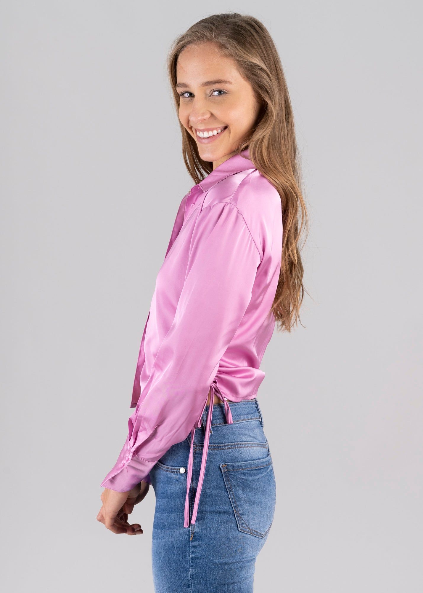 Blusa satín tiras laterales sold by Shasa product image thumbnail 3