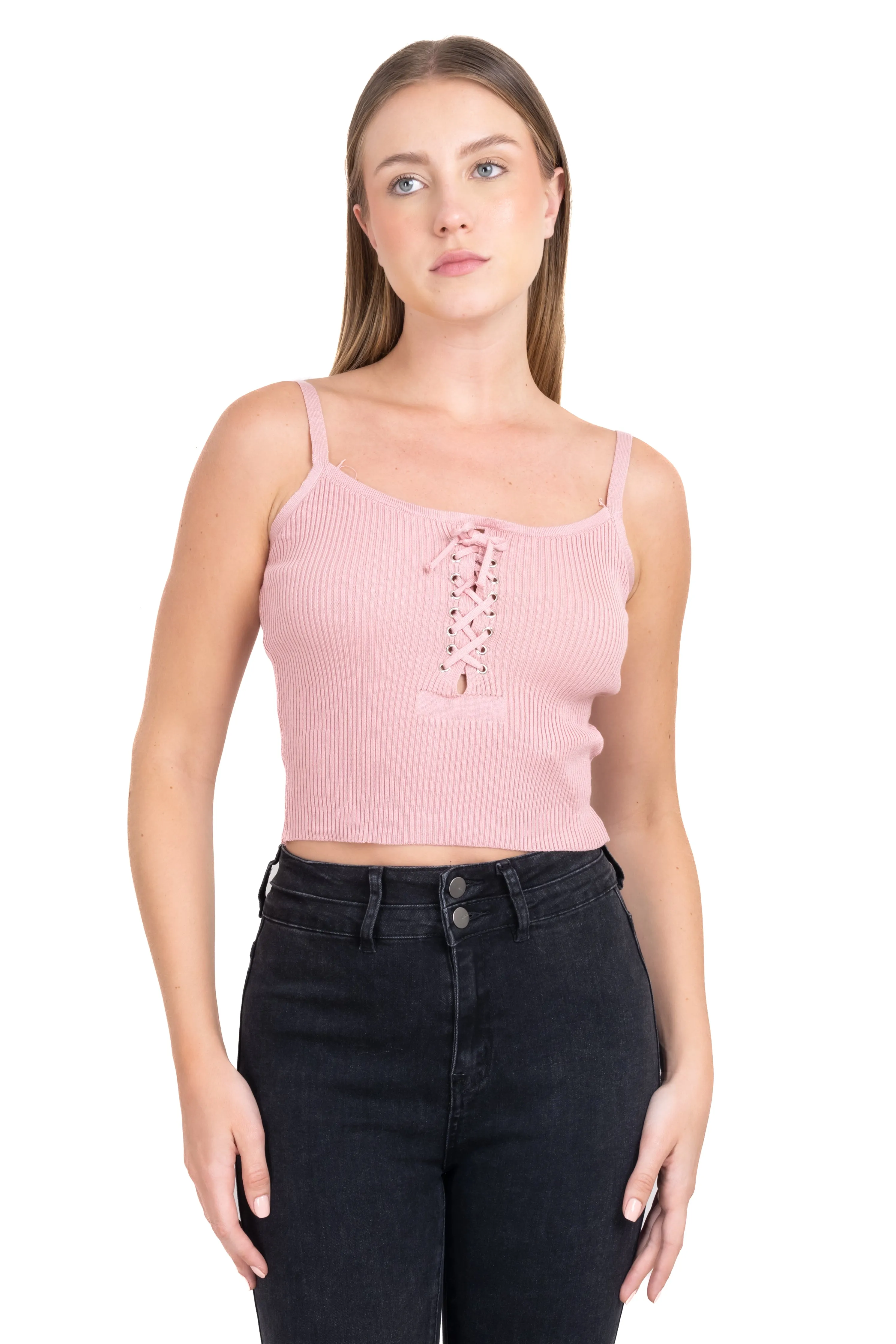 Top tirantes escote lace up sold by Shasa product image thumbnail 2