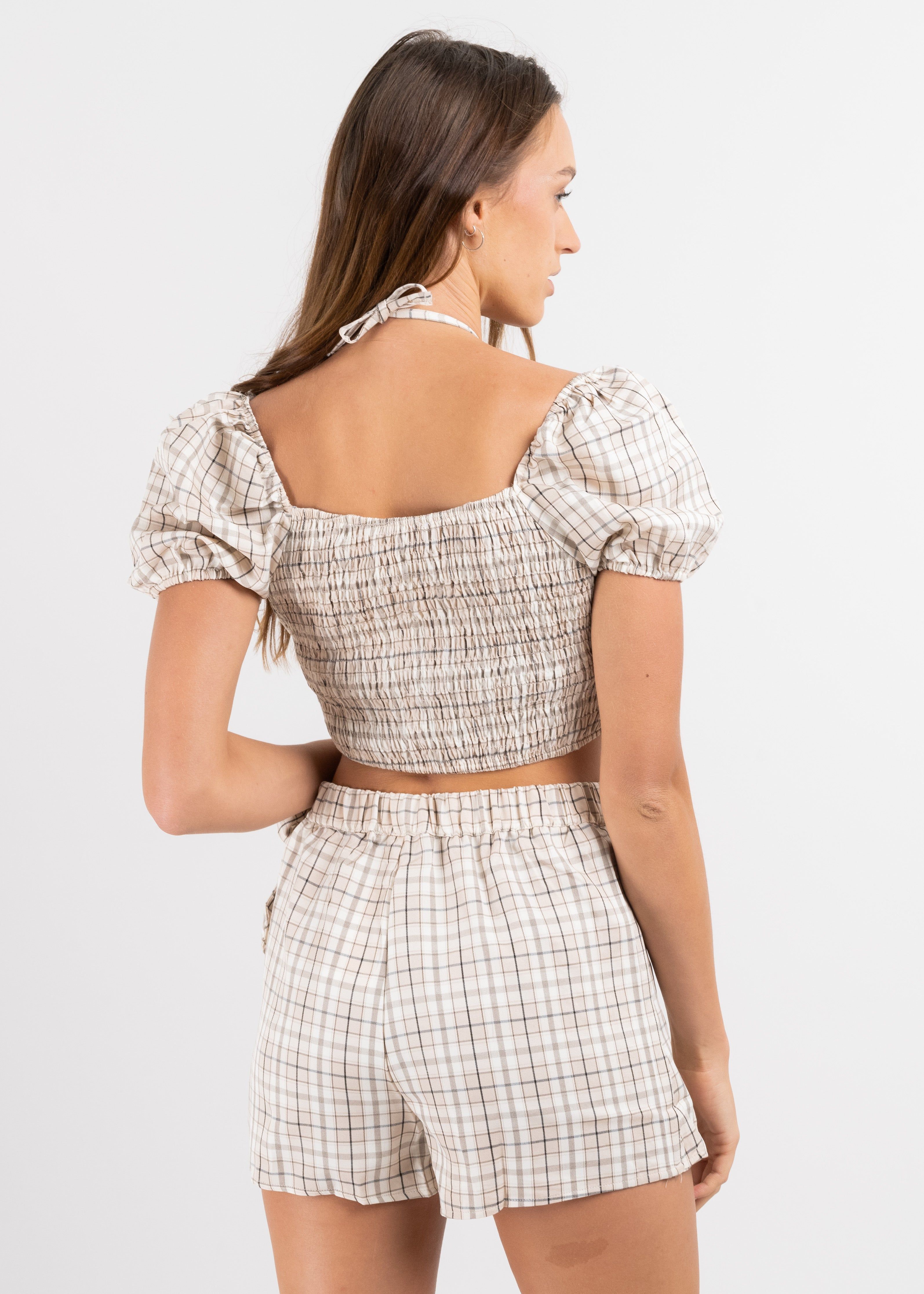 Top Manga Corta Tiras Cruzadas sold by Shasa product image thumbnail 4