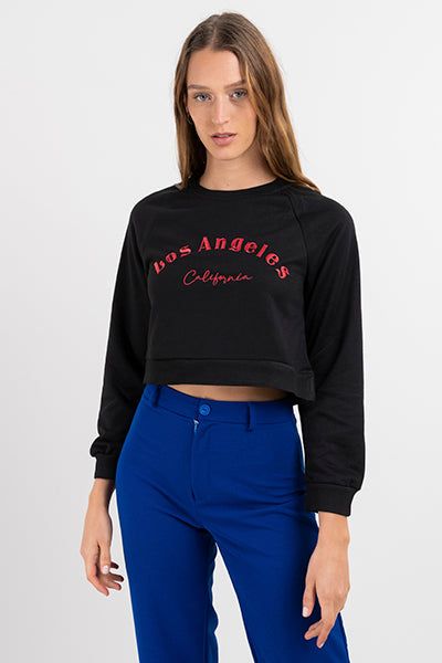Sudadera crop Los Ángeles sold by Shasa