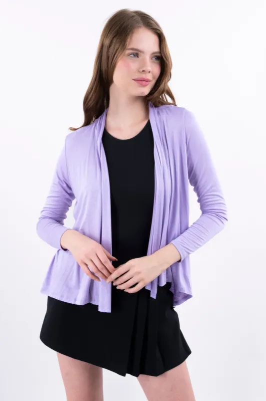 Cárdigan liso cascada frontal sold by Shasa