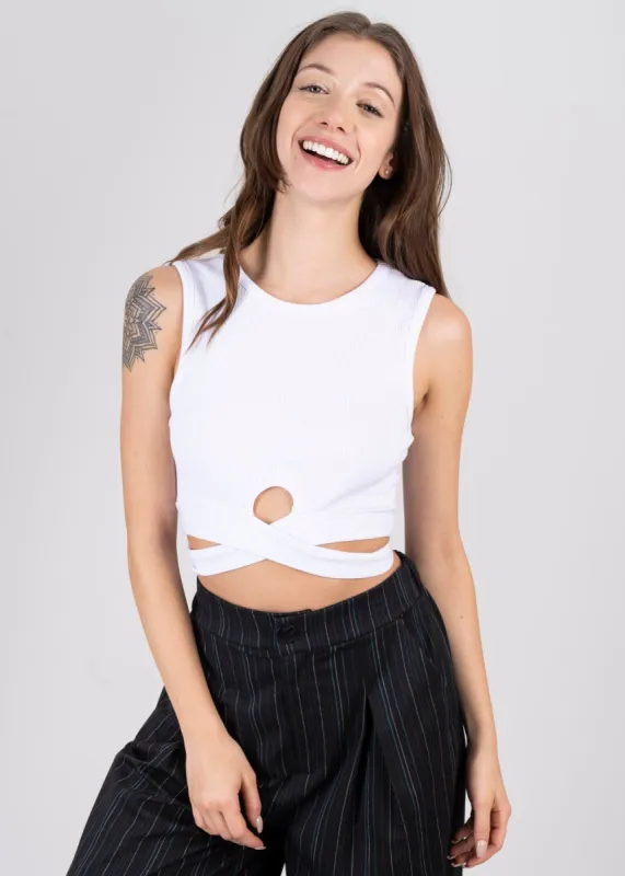 Top acanalado tiras sold by Shasa