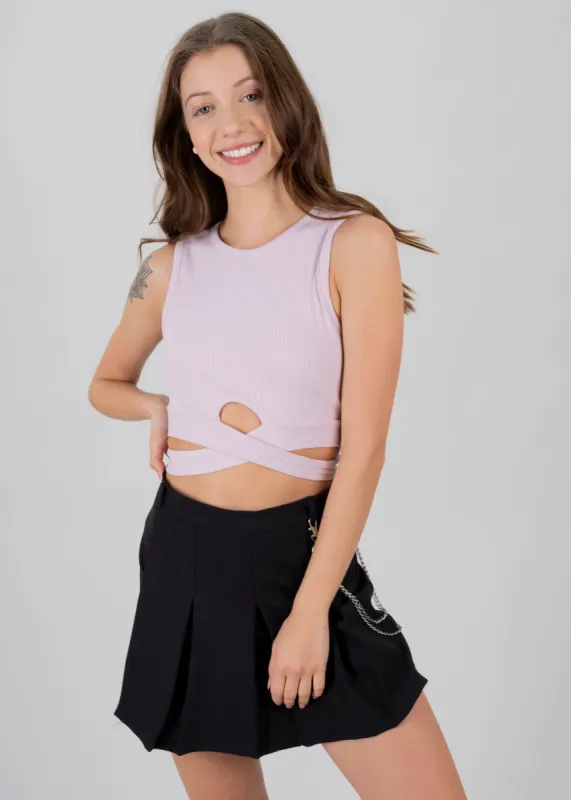 Top acanalado tiras sold by Shasa