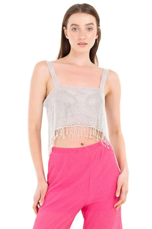 Top brillos tirantes sold by Shasa