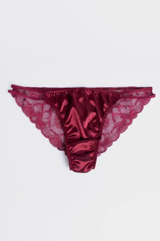 Bikini Encaje Satin 2 Tiras sold by Shasa