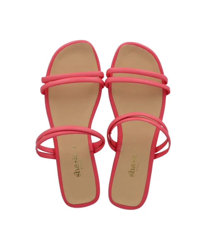 Sandalia pala 2 tiras capitonadas sold by Shasa