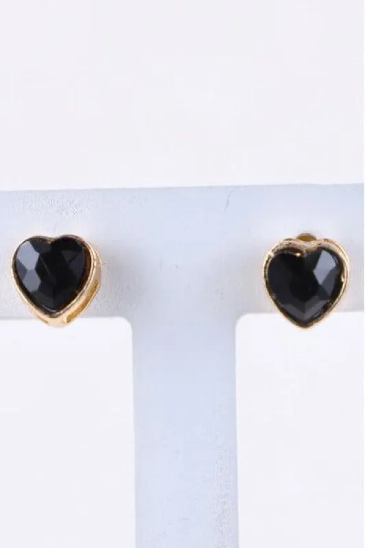 Aretes Studs Corazón made by Shasa