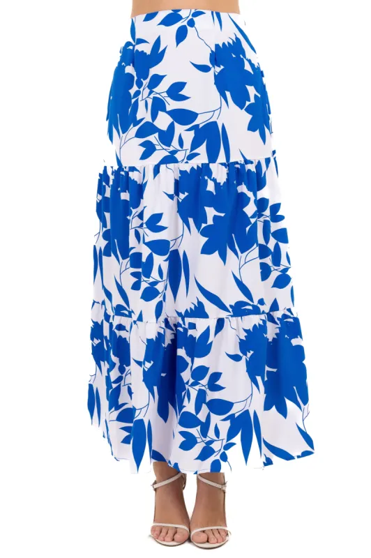 Falda Maxi Capas Hojas sold by Shasa