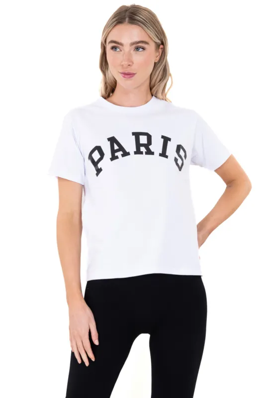 Playera manga corta Paris sold by Shasa