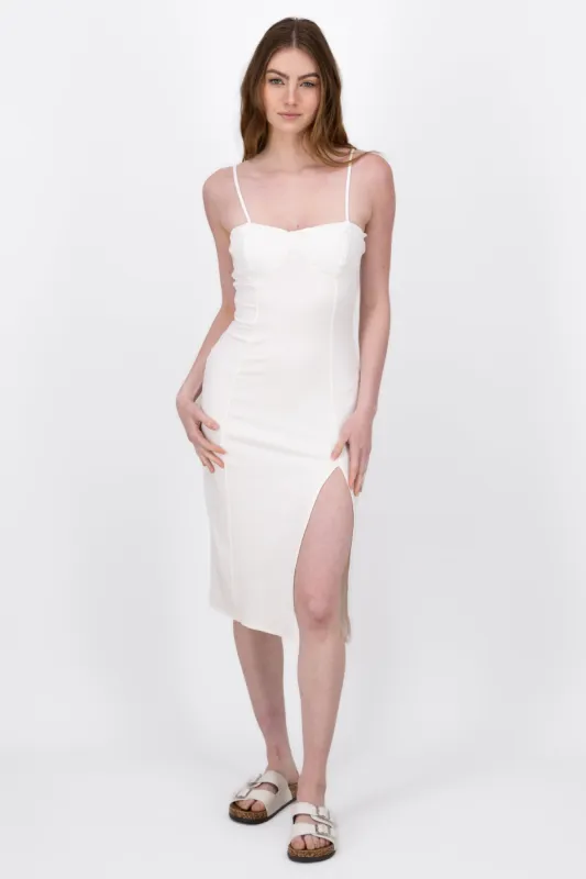 Vestido Maxi Con Copas Rib sold by Shasa