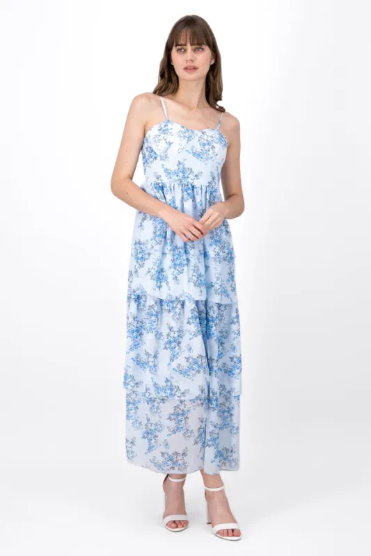 Vestido Maxi Flores Olanes sold by Shasa