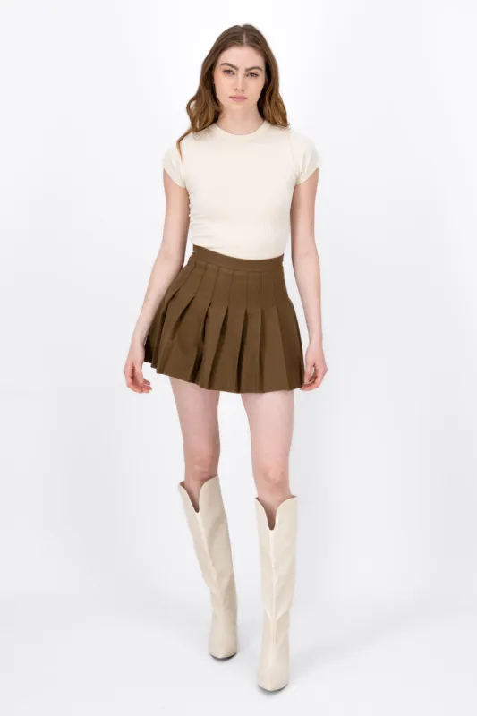 Falda Mini Plisada sold by Shasa