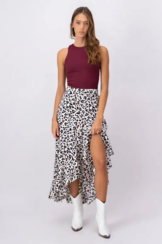 Falda maxi doble olan sold by Shasa