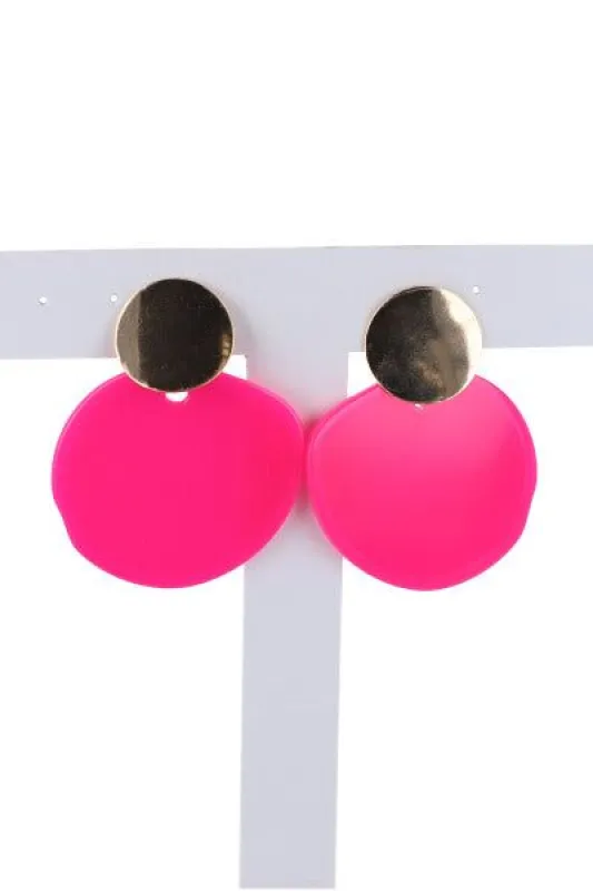 Aretes doble círculo sold by Shasa