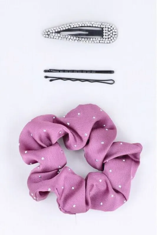 Set 4 Accesorios Cabello Scrunchie sold by Shasa