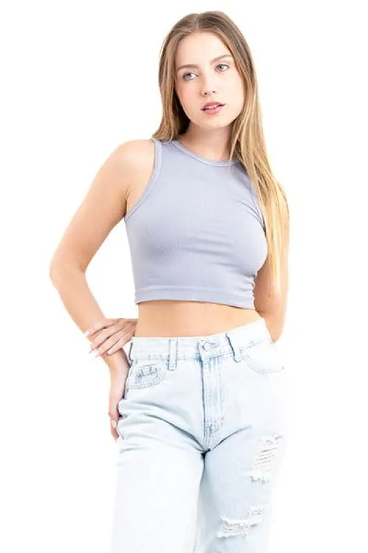 Top Tank Acanalado Liso sold by Shasa