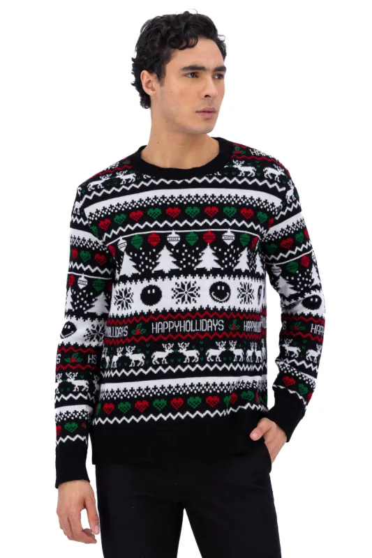 Suéter navideño carita feliz sold by Shasa