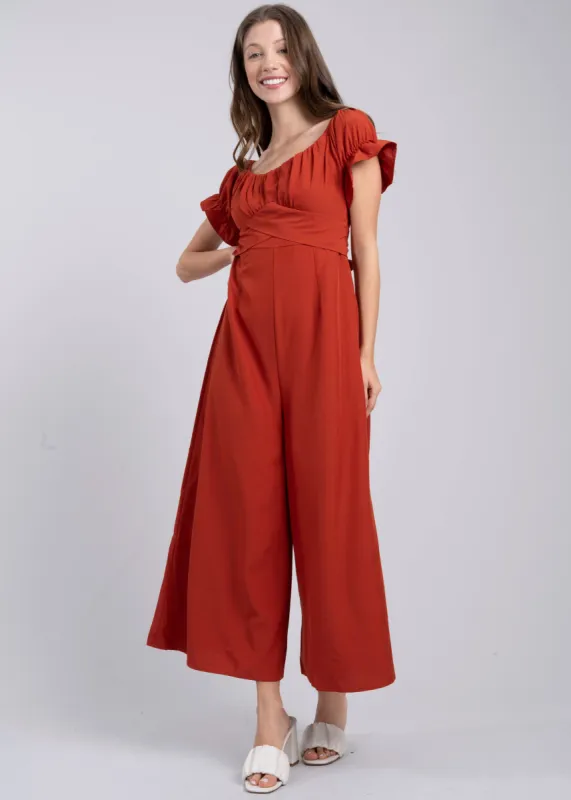 Jumpsuit Midi Fruncido Amplio sold by Shasa