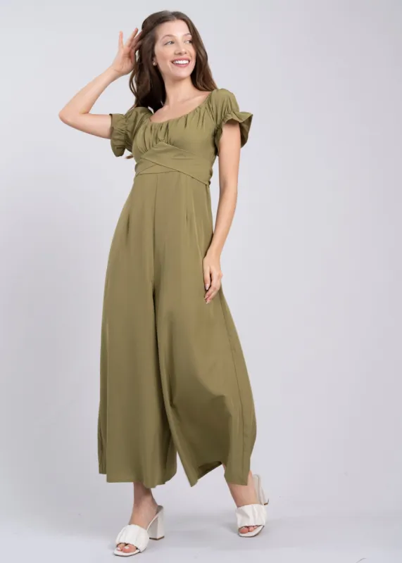 Jumpsuit Midi Fruncido Amplio sold by Shasa