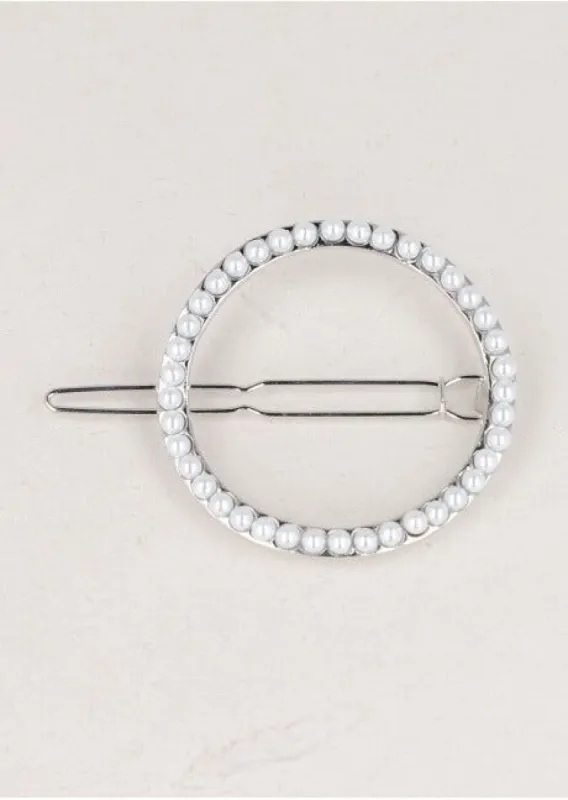 Broche circular perlas sold by Shasa