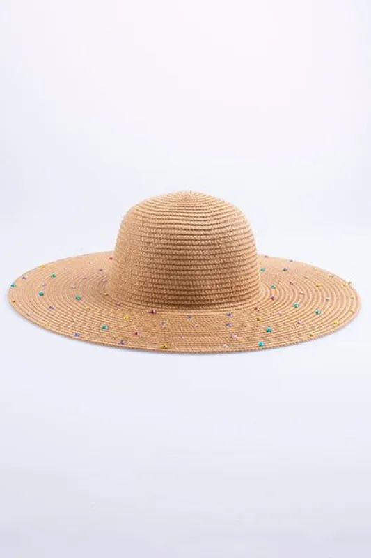 Sombrero floppy gemas multicolor sold by Shasa
