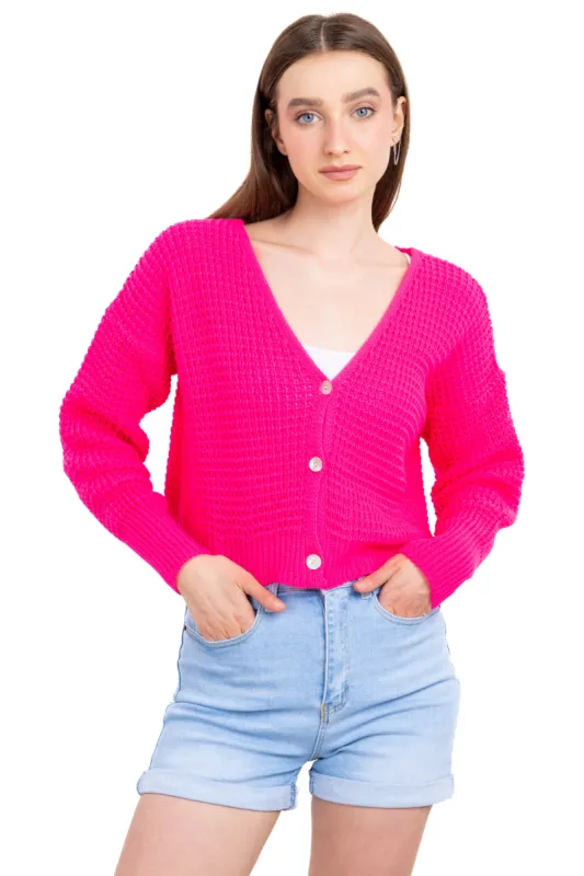 Suéter Cuello V Botones sold by Shasa