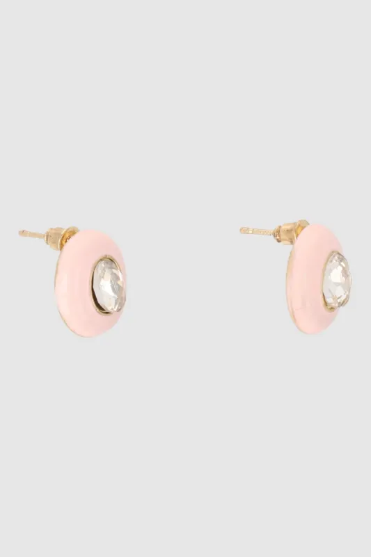 Aretes Ovalo Cristal sold by Shasa