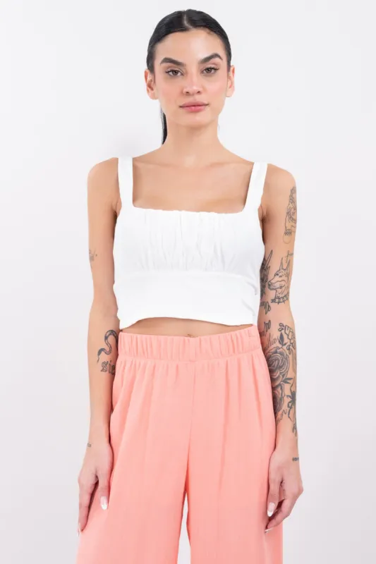 Top tirantes plisado sold by Shasa