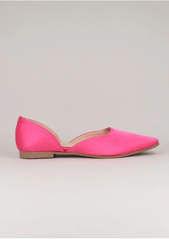 Flat D'Orsay Satín sold by Shasa