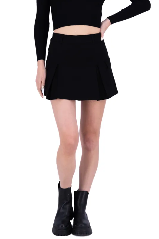 Falda mini cargo pinza sold by Shasa