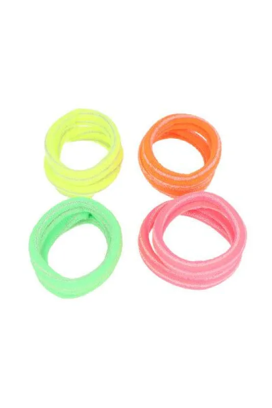 Set 8 Piezas Ligas Multicolor Lurex sold by Shasa