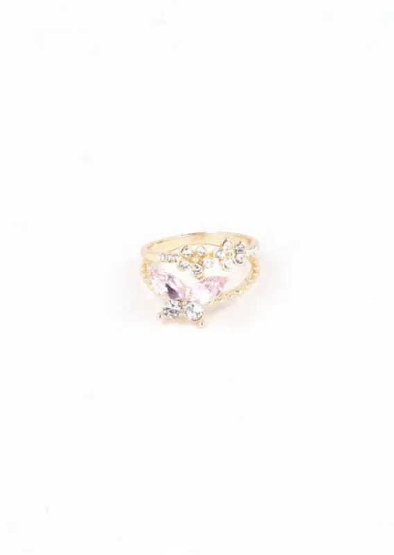 Anillo Metálico Mariposa sold by Shasa