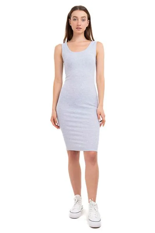 Vestido Midi Bodycon Acanalado sold by Shasa