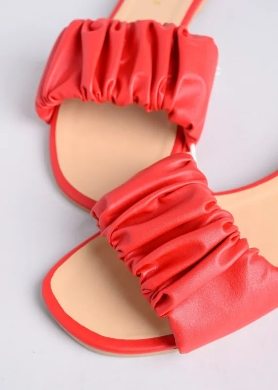 Sandalias pala tira rugosa sold by Shasa