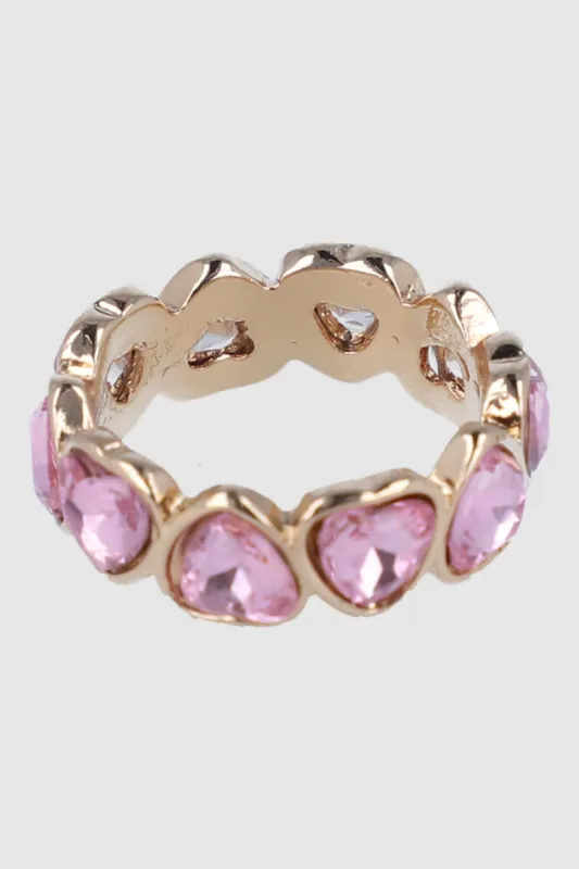 Anillo Metálico Corazones sold by Shasa