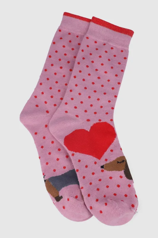 Calcetines Perritos Corazón sold by Shasa