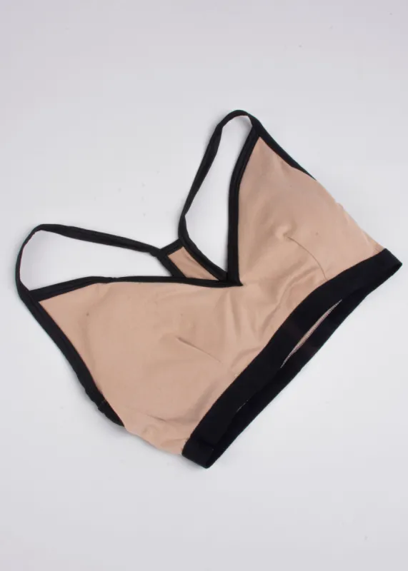 Bralette velvet tank sold by Shasa