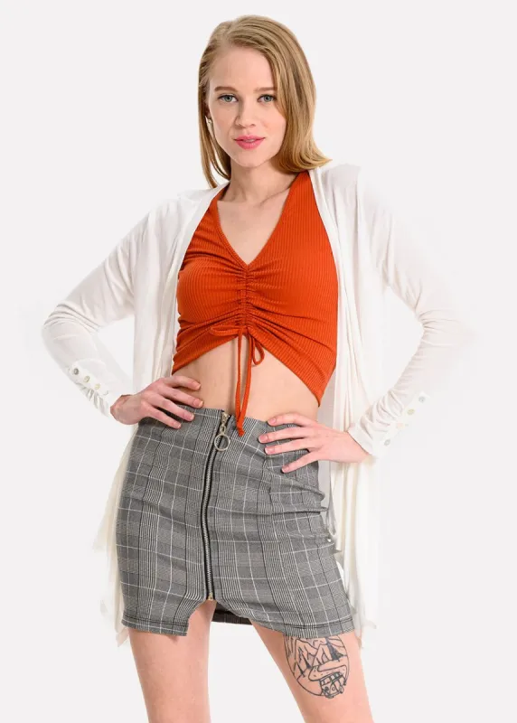 Cárdigan botones manga sold by Shasa