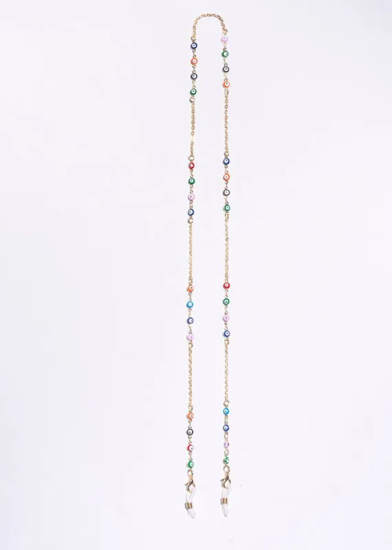 Cadena multifunción ojos multicolor sold by Shasa