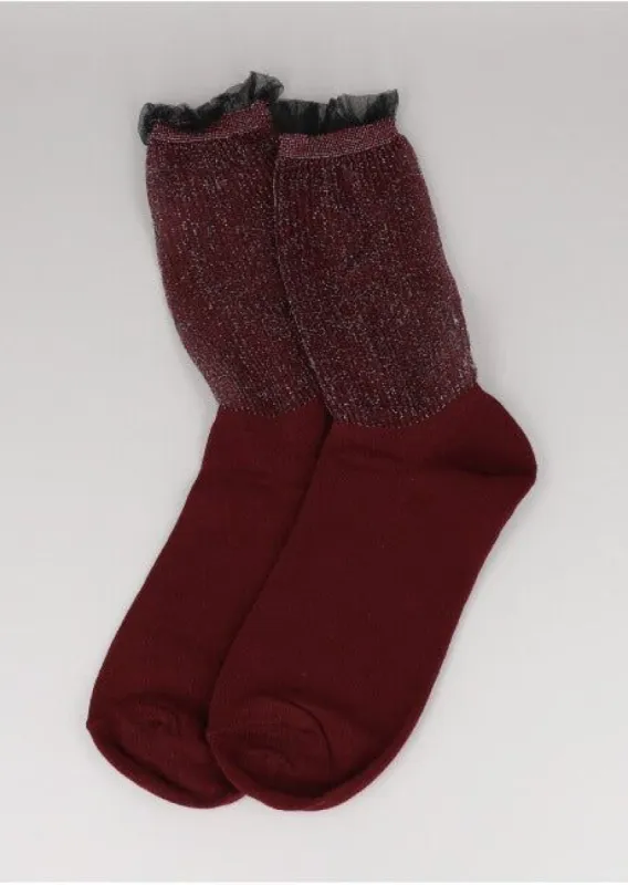 Calcetas lurex olán sold by Shasa