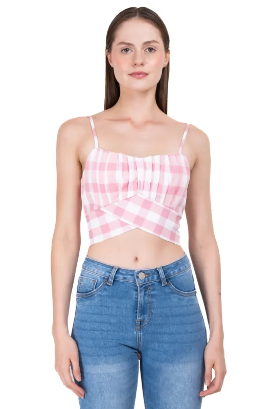 Top cintas cuadros bicolor sold by Shasa