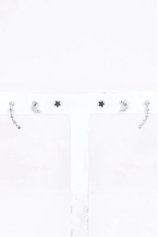 3 Pr Aretes Estrella sold by Shasa