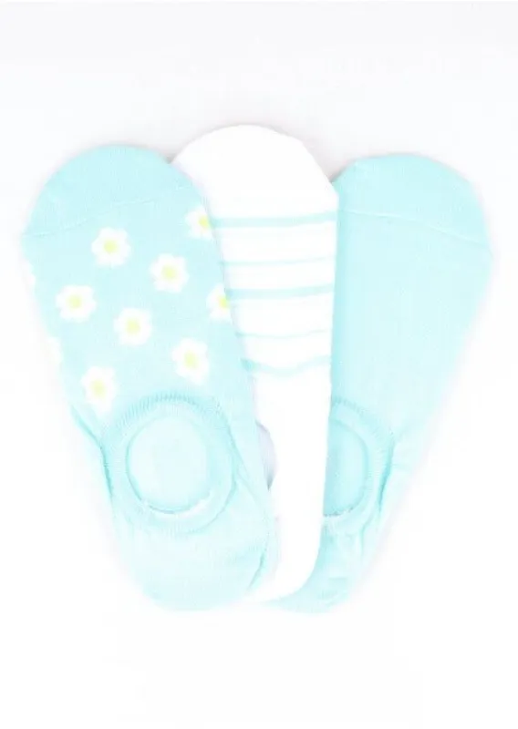 Set 3 Cubrepies Flores sold by Shasa