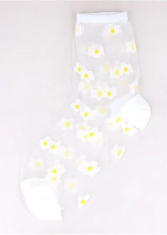 Calcetas Mesh Flores sold by Shasa